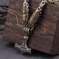 Viking King Necklace - Symbol of Thor's power Viking King Necklace - Symbol of Thor's power