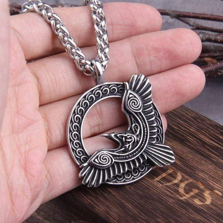 Odin's Glory Necklace - raven of vision Odin's Glory Necklace - raven of vision
