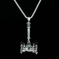 Viking Necklace Power of Mjolnir Viking Necklace Power of Mjolnir