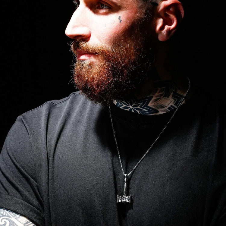 Viking Necklace Power of Mjolnir Viking Necklace Power of Mjolnir