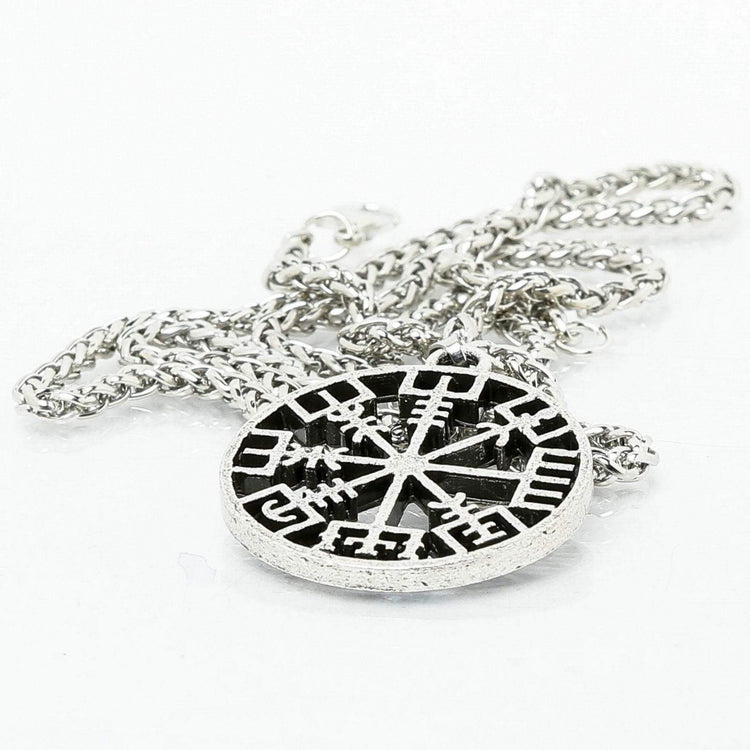 Viking Necklace Vegvisir Compass Viking Necklace Vegvisir Compass