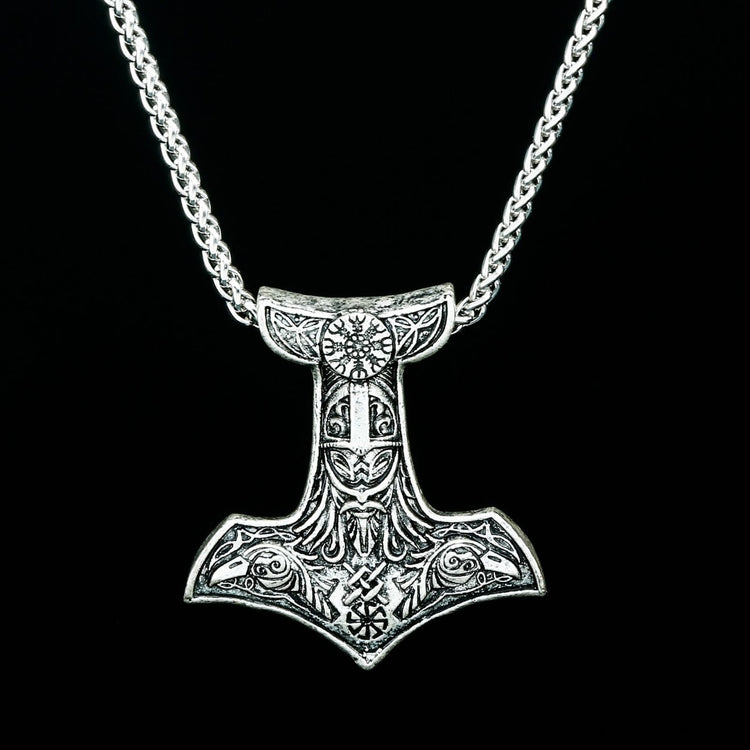 Viking Necklace Odin's Fury Anchor Viking Necklace Odin's Fury Anchor