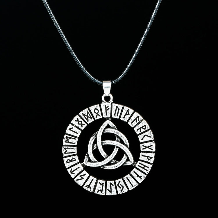 Viking necklace variant of the Breton Triskel Viking necklace variant of the Breton Triskel