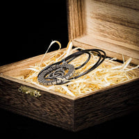 Viking necklace variant of the Breton Triskel Viking necklace variant of the Breton Triskel