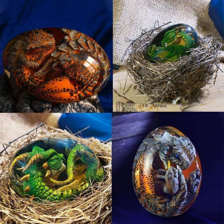 Dragon's egg - Transparent resin Dragon's egg - Transparent resin