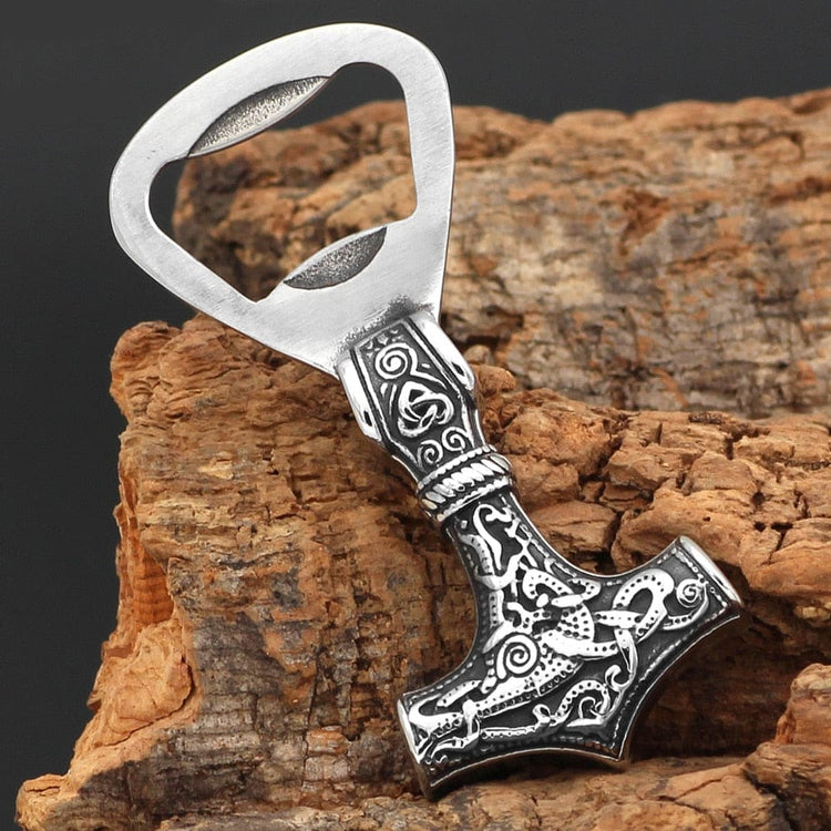 Mjolnir bottle opener - stainless steel Mjolnir bottle opener - stainless steel