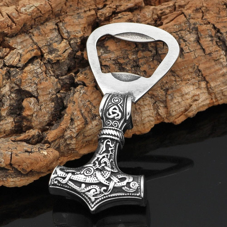 Mjolnir bottle opener - stainless steel Mjolnir bottle opener - stainless steel