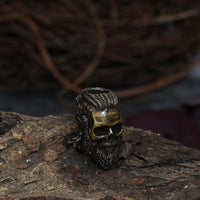 Hair beads/skull beards - 3 pieces stainless steel Hair beads/skull beards - 3 pieces stainless steel