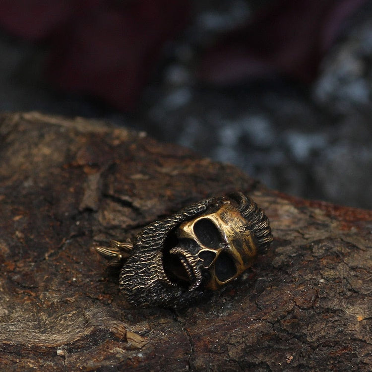 Hair beads/skull beards - 3 pieces stainless steel Hair beads/skull beards - 3 pieces stainless steel