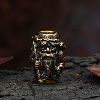 Hair beads / beard diviner - 3 pieces stainless steel Hair beads / beard diviner - 3 pieces stainless steel