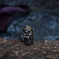 Hair beads / beard diviner - 3 pieces stainless steel Hair beads / beard diviner - 3 pieces stainless steel