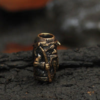 Hair beads / beard diviner - 3 pieces stainless steel Hair beads / beard diviner - 3 pieces stainless steel