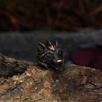 Fenrir wolf beads - 3 pieces stainless steel Fenrir wolf beads - 3 pieces stainless steel
