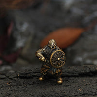 Viking soldier hair beads - 3 pieces stainless steel Viking soldier hair beads - 3 pieces stainless steel
