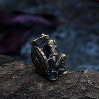 Hair beads/beards old wise - 3 pieces stainless steel Hair beads/beards old wise - 3 pieces stainless steel