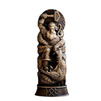 Statuette of the Viking gods in resin Statuette of the Viking gods in resin