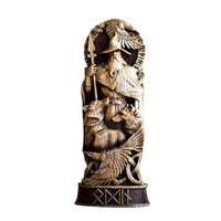 Statuette of the Viking gods in resin Statuette of the Viking gods in resin