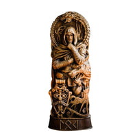 Statuette of the Viking gods in resin Statuette of the Viking gods in resin