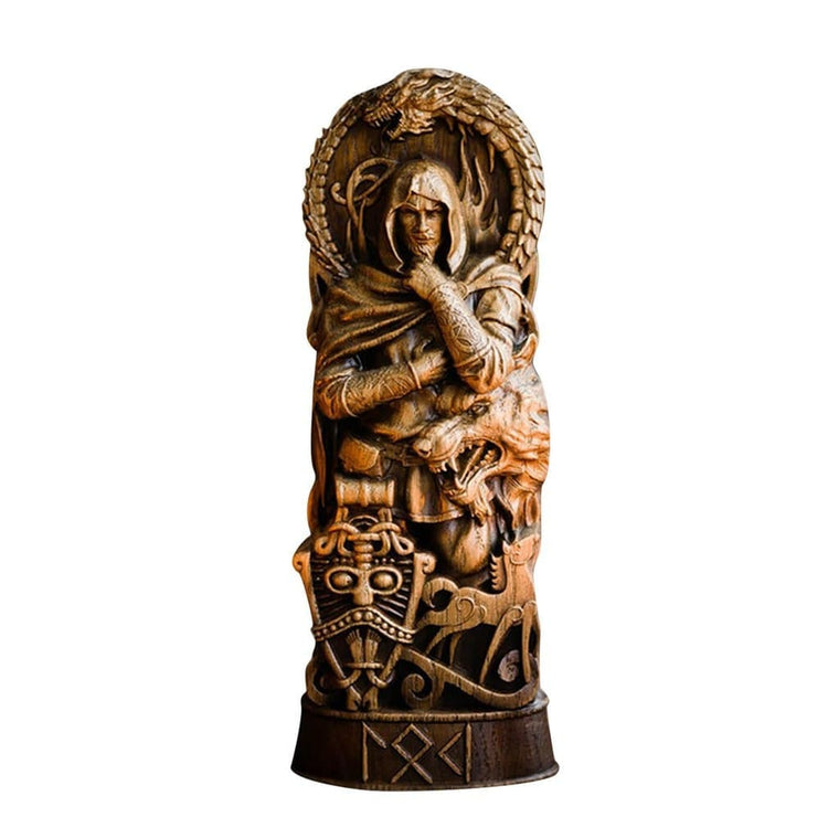 Statuette of the Viking gods in resin Statuette of the Viking gods in resin