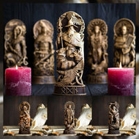 Statuette of the Viking gods in resin Statuette of the Viking gods in resin