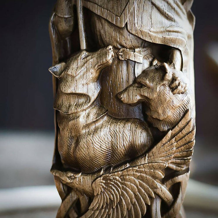 Statuette of the Viking gods in resin Statuette of the Viking gods in resin
