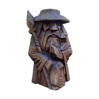 Wooden Viking statuette of Nordic gods Wooden Viking statuette of Nordic gods