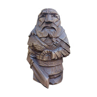 Wooden Viking statuette of Nordic gods Wooden Viking statuette of Nordic gods