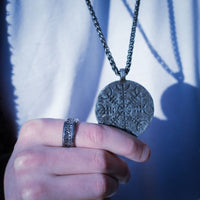 Viking runic talisman in stainless steel Viking runic talisman in stainless steel
