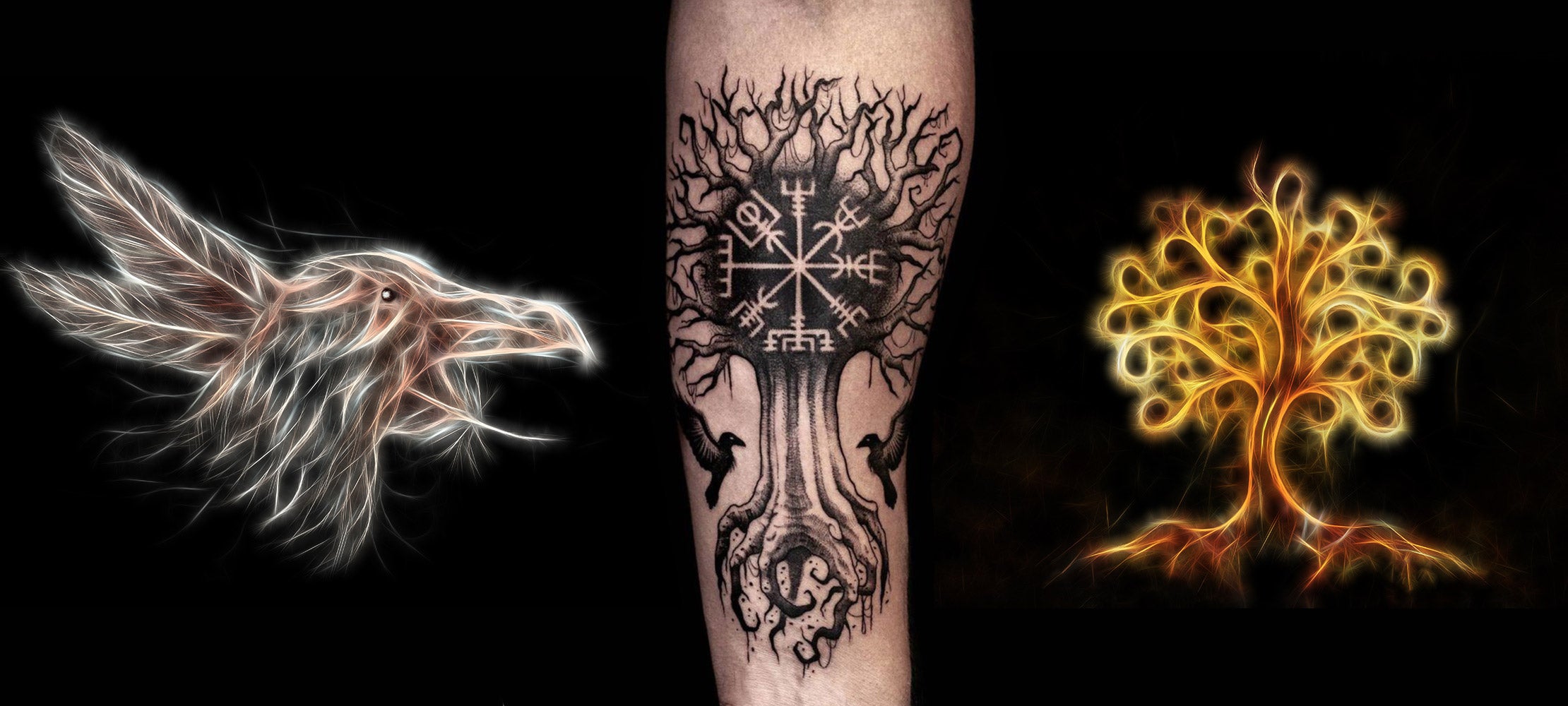 Viking Tattoo Celtic Knot Colorful - Metalhead - Posters and Art Prints |  TeePublic
