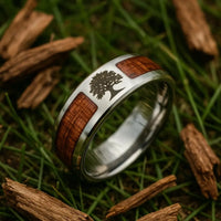 Yggdrasil Ring - stainless steel