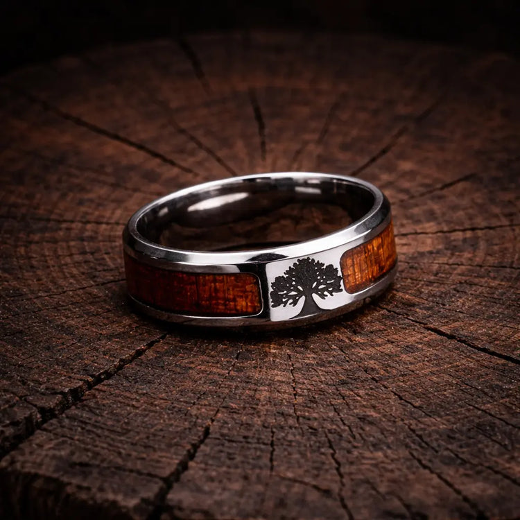 Yggdrasil Ring - Stainless Steel