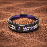 Jarl Ring \"Power of the Spirit\" in Tungsten