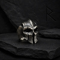 Adjustable Viking Ring \"King Harald Helmet\"