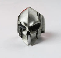 Adjustable \"King Harald Helmet\" Viking ring