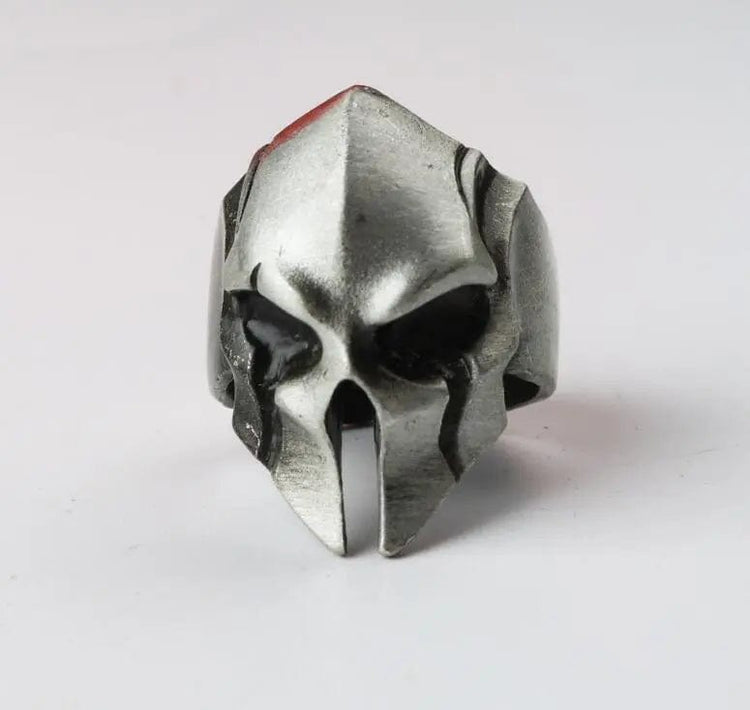 Adjustable \"King Harald Helmet\" Viking ring