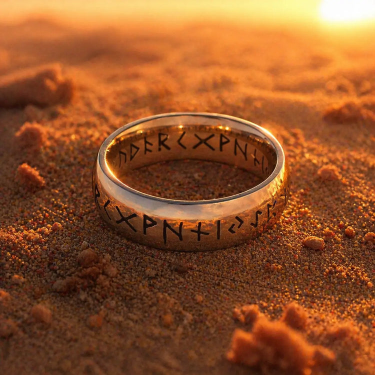 Viking Ring \"Ring of the Runic Saga\"