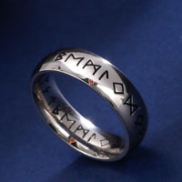 Viking ring \"Ring of the Runic Saga