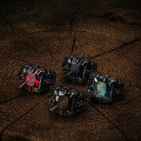 Viking ring \"Ring of the Four Fires of the Dragon\"