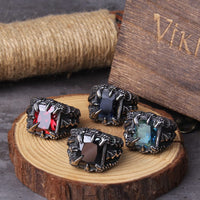 Viking ring \"Ring of the Four Fires of the Dragon