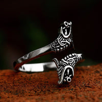 Viking Ring \"Brotherhood of the Wolf Ring