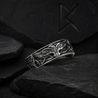 Viking Ring \"Ring of Odin's Wings\"