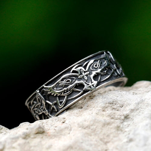 bague Bague Viking Bague des Ailes d'Odin - Odins Hall