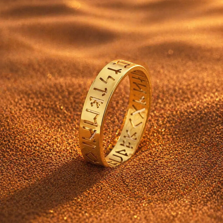 Viking Ring \"Freya's Runic Ring\"