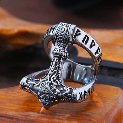 bague Bague Viking "Cercle de Mjölnir" - Odins Hall