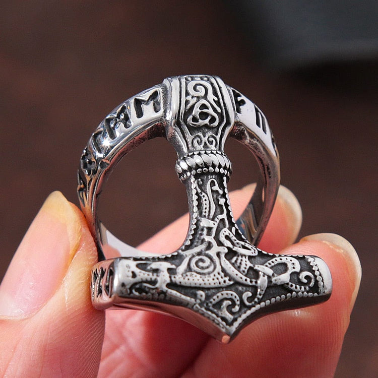 Viking ring "Circle of Mjölnir