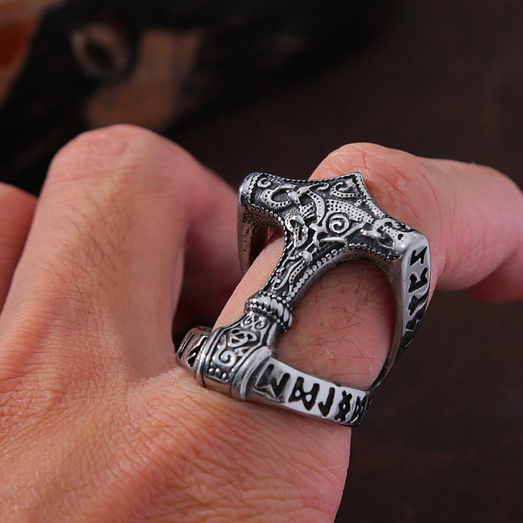 Viking ring "Circle of Mjölnir