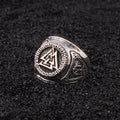925 Sterling Silver Viking Ring - Power of the Valknut