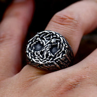 Yggdrasil tree of life Viking ring