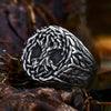 Bague Viking  l'arbre de vie Yggdrasil Style A / 7 - Odins Hall