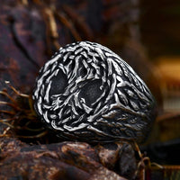 Yggdrasil tree of life Viking ring